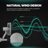 Mars Hydro 6" Auto-Oscillating Clip Fan