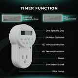 Mars Hydro 7-Day Programmable Digital Timer