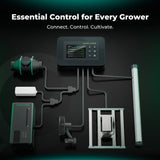 Mars Hydro FC 3000 Complete Grow Tent Kit - 300W LED, 3.3x3.3 2000D Tent & 4-Inch Ventilation