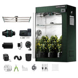 Mars Hydro FC 4000 Complete Grow Tent Kit - 320W LED, 4x2 2000D Tent & 4-Inch Ventilation