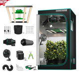 Mars Hydro FC-E3000 LED Grow Light + 3' x 3' Grow Tent + iFresh Inline