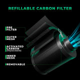 Mars Hydro iFresh 4" Smart Inline Duct Fan & Carbon Filter Combo
