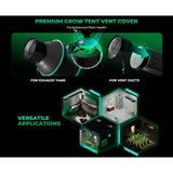 Mars Hydro iFresh 6" Smart Inline Duct Fan & Carbon Filter Combo