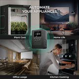 Mars Hydro iTime 2-in-1  Dual Outlet Smart Timer with App Control and Custom Scheduling