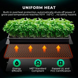 Mars Hydro 48 x 20.75 Inch Seedling Heat Mat & Digital Thermostat Combo