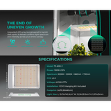 Mars Hydro TS 600 100W Full Spectrum LED Grow Light
