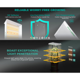 Mars Hydro TS 600 100W Full Spectrum LED Grow Light