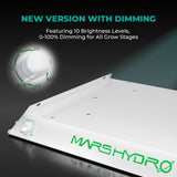 Mars Hydro TS 600 LED Grow Light + 2' x 2' Grow Tent + Inline Fan