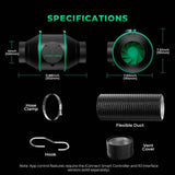 Mars Hydro TS1000 150W Smart 2.6x2.6 Grow Tent Kit with iControl