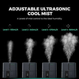Mars Hydro 5L Ultrasonic Cool Mist Plant Humidifier
