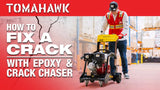 8" Crack Chaser Concrete Repair Saw with 13 HP Honda GX390 Engine