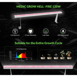 Medic Grow Hell Fire 120W Grow Lights