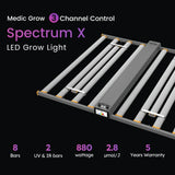 Medic Grow Spectrum X 880W LED Grow Light