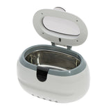 Mini Ultrasonic Cleaner with Stainless Steel Tank - 0.6 Liters