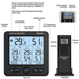 Multifunction Wireless Thermometer/Hygrometer with Three Remote Sensors
