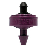 Netafim Dripper Assembly w/ Black Tubing & Black/Plum Dripper 3.2GPH