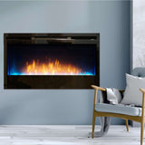 American Hearth Empire Nexfire Linear 74" Electric Fireplace