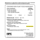 NPK Industries RAW Enzymes 25lb