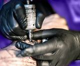 BLACK INDUSTRIAL NITRILE GLOVES