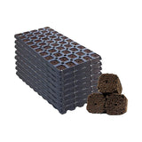 OrganiPlug Seed & Cutting Plugs - Pre-Filled Tray w/ 50 Plugs - Single, Case, and Pallet