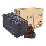OrganiPlug Seed & Cutting Plugs - Pre-Filled Tray w/ 50 Plugs - Single, Case, and Pallet
