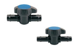 Hydro Flow Barbed Ball Valve - Blue Top