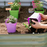 Bootstrap Farmer 17" Metal Modular Raised Garden Bed Kit | 6 in 1 "No Tools Needed"