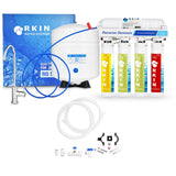 Flash Undersink Reverse Osmosis System with Chrome Lead-Free Faucet