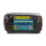 Redwood Mushroom Supply - Fast Fruiting Mix (50/50 Red Oak & Soy Hulls) - 5 LB