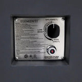 Elementi Rocky Fire Table With Propane Tank Drawer OFG310