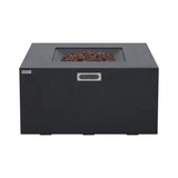Elementi Rocky Fire Table With Propane Tank Drawer OFG310