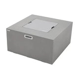 Elementi Rocky Fire Table With Propane Tank Drawer OFG310