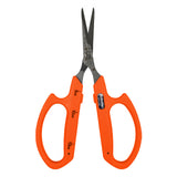 Saboten Stainless Steel Angled Blade Trimming Scissors - Orange