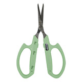 Saboten Stainless Steel Straight Blade Trimming Scissors - Green