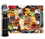 Salinity and Brix Refractometer - 0 to 28% with 0 to 32% Brix and ATC