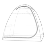 Secret Jardin Cristal Room v2.6 3'6" x 3'6" x 3'6" Indoor Grow Tent