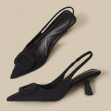 Slingback Pointed Toe Pumps