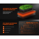Spider Farmer 10" x 20.75" Seedling Heat Mat & Controller Set