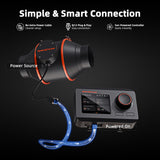 Spider Farmer 4" Inline Duct Fan w/ Temperature & Humidity Controller