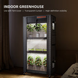 Spider Farmer 4 Tier Plant Stand + 6 x 18W LED Light Bars + 1' 2" x 2'