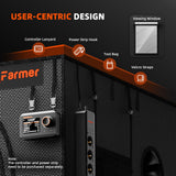 Spider Farmer 4' x 8' x 6' 8" (120 x 240 x 200 cm) Indoor Grow Tent