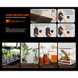 Spider Farmer 48" x 20.75" Seedling Heat Mat & Controller Set