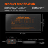 Spider Farmer 48" x 20.75" Seedling Heat Mat & Controller Set