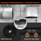 Spider Farmer SE3000 LED Grow Light + 3' x 3' Grow Tent + 4" Inline Fan Combo with GGS Controller Kits + 6" Clip Fan