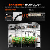 Spider Farmer 5' x 10' x 6' 8" (150 x 300 x 200 cm) Indoor Grow Tent