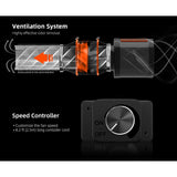 Spider Farmer 6" Inline Duct Fan w/ Speed Controller