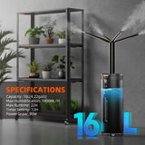 Spider Farmer Cool Mist Humidifier 16L