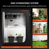 Spider Farmer Deep Water Culture Hydroponics Grow System w/ Top Drip