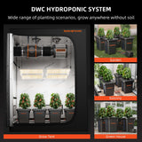 Spider Farmer Deep Water Culture Hydroponics Grow System w/ Top Drip