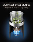 Spider Farmer Electric Herb & Spice Grinder with Removable Stainless Steel Bowl
